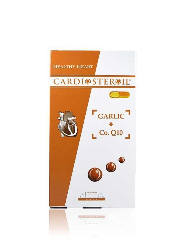 CARDIOSTEROIL GARLIC & CO Q10 LIQUID CAPSULES