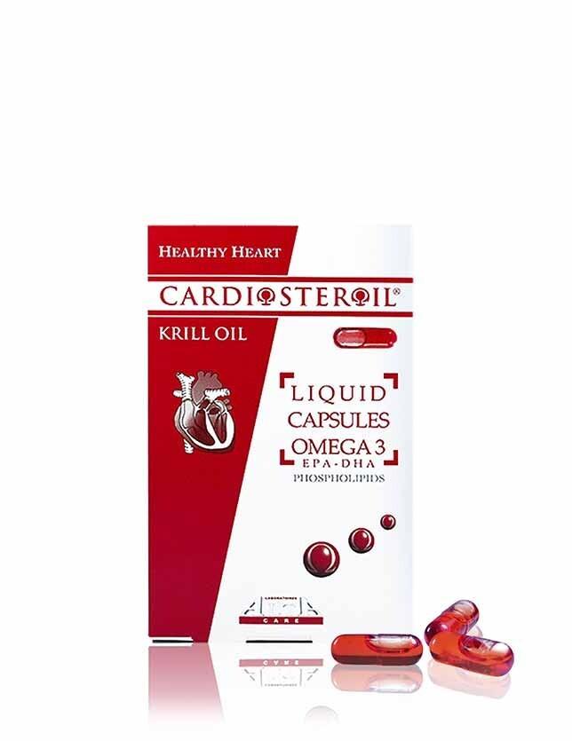CARDIOSTEROIL KRILL OIL LIQUID CAPSULES